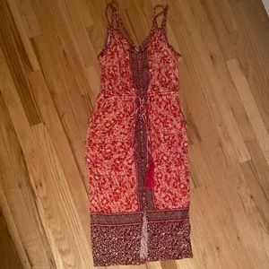 NWT Lucky Brand Midi Floral Dress